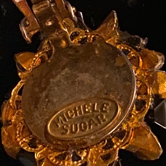 Vintage Michele Sugar clip on earrings - Picture 6 of 10